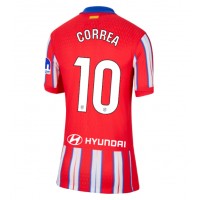 Koszulka piłkarska Atletico Madrid Angel Correa #10 Strój Domowy dla kobiety 2024-25 tanio Krótki Rękaw